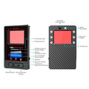 SELOWEA HIDDEN CAMERA DETECTORS SPY CAR GPS TRACKER PORTABLE RF S119 - BLACK - Like New