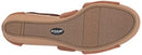 DR. SCHOLL'S WOMENS BARTON BAND, SIZE 7 - BROWN MICROFIBER - Like New