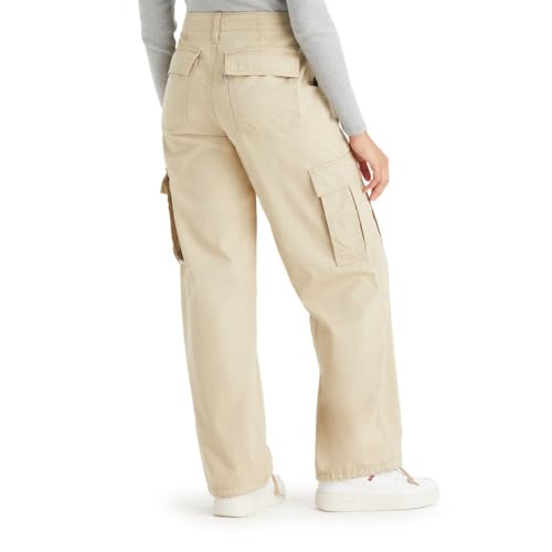 A47070016 LEVI'S WOMEN'S '94 BAGGY CARGO JEANS SIZE: WOMEN 29X30 BEIGE - Brand New