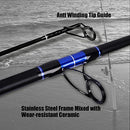 Fiblink Surf Spinning Fishing Rod 2 Piece Saltwater Spinning Fishing Rod 11' - Brand New