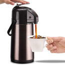PARACITY UPGRADED AIRPOT COFFEE CARAFE DOUBLE PUMP STAINLESS - Scratch & Dent