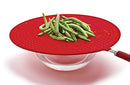 Norpro Grip-EZ Red Silicone Splatter Screen Strainer - Brand New