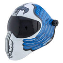 SAVE PHACE 3012664 B - SERIES HEAVEN'S WRATH ADF WELDING HELMET - WHITE/BLUE - Like New