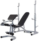 SPORZON! SPORZON! MULTIFUNCTIONAL WORKOUT STATION OLYMPIC BENCH - Scratch & Dent