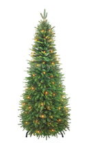 TOP TREASURES 6FT PRE-LIT POP-UP CHRISTMAS TREE, COLLAPSIBLE, LIGHTS, GREEN - Like New