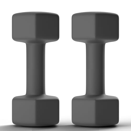 GRETERST GRETERST DUMBBELLS SET RUBBER COATED HEX HAND WEIGHTS EXERCISE - Like New