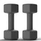 GRETERST GRETERST DUMBBELLS SET RUBBER COATED HEX HAND WEIGHTS EXERCISE - Like New