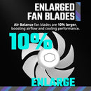 COOLER MASTER MF120 HALO² AIR COOLER FAN 120MM FAN Dual-Loop ARGB - WHITE - Brand New