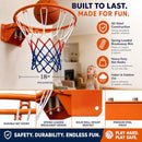 Rakon 18" Basketball Rim Replacement Heavy Duty Wall Mounted Basketball Hoop - Brand New