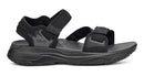 TEVA ZYMIC SANDALS - SIZE: MEN 12 - BLACK - Like New