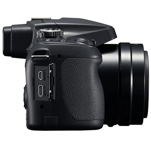 PANASONIC LUMIX FZ80D POINT AND SHOOT DIGITAL CAMERA 4K PHOTO/VIDEO - BLACK - Like New