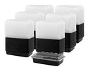 Snap Pak 12060 150 CASE PACK! Storage Containers, 28 oz, Black/clear - Brand New