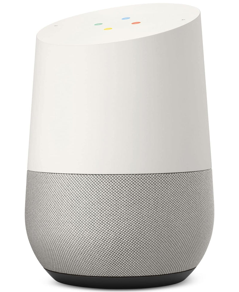 GOOGLE HOME WHITE SLATE ONE SIZE SMART SPEAKER GOOGLE ASSISTANT WHITE/GRAY - Like New