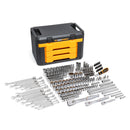 GEARWRENCH 243 PC 12 PT MECHANICS TOOL SET 3 DRAWER STORAGE BOX 80972 -MULTI - Like New