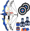 maysida Kids Bow and Arrow Set, 2-Pack, Lights Up, 988-706A - Blue + White Like New