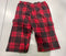 BELLO WOMENS EXTRA SOFT FLEECE PAJAMA PANTS - SIZE: WOMEN M - RED/BLACK - Brand New