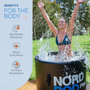 LIFEPRO NORDPOD ICE BATH TUB PORTABLE COLD PLUNGE WATER THERAPY POO MEDIUM BLACK - Like New