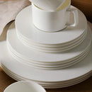 Stone Lain Sylvie 20 Pieces Bone China Dinnerware Set - White Like New