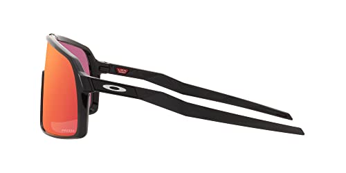 OO9406-2137 OAKLEY MEN'S SUTRO RECTANGULAR SUNGLASSES, FRAME:POLISHED BLACK - 37 - Like New