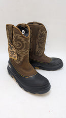 Georgia Men's Boot Muddog Waterproof Western Work Round Toe Brown Size: 11 - Like New