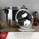 Magefesa Star Recta Pressure Cooker 14L, 18/10 Stainless Steel - Silver - Brand New