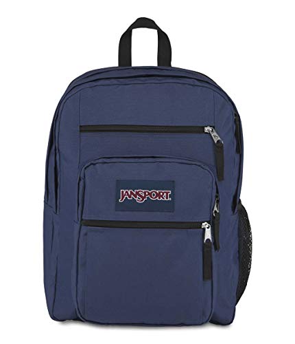 JS0A47JK003 JanSport Laptop Backpack 2 Compartments, Ergonomic Shoulder - Navy - Brand New