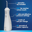 Waterpik Cordless Pearl and Sensonic Rechargeable Electric Toothbrush - White - Brand New
