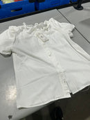 DISAMER WOMENS CLASSIC STYLE PURE WHITE MEDIUM - SIZE: WOMEN M - WHITE - Like New