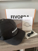 FIVORRA RED LIGHT THERAPY CAP FOR HAIR CORDLESS ADJUSTABLE RECHARGEABLE - BLACK - Like New