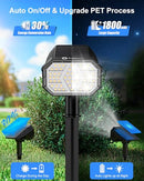 Brightown 4Pack Solar Spot Lights Outdoor with 58 LED & 1800mAh - Brand New