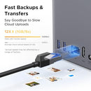 UGREEN NAS DH2300 2-BAY DESKTOP NAS CAPACITY 60TB DISKLESS - GRAY - Like New