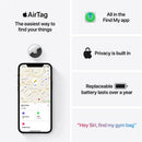 Apple AirTag 4-Pack MX542AM/A - White - Brand New