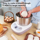 YUCHANLUCK DOUGH MIXER 7.4QT LARGE CAPACITY ELECTRONIC FUNCTION - WHITE/GRAY - Like New
