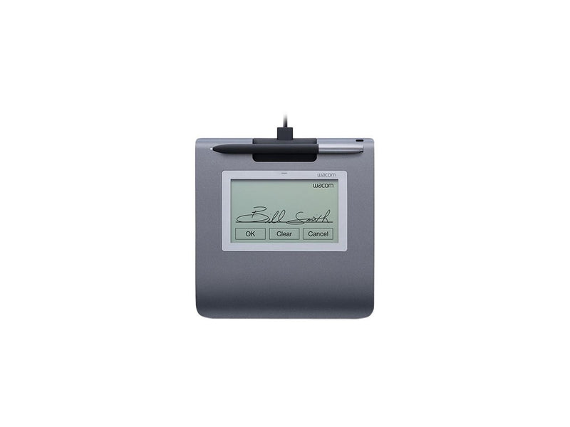 Wacom STU-430 4.5" Monochrome Signature Pad, 2540 lpi, 1024 Pressure Level, Pen,