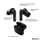 PANASONIC ERGOFIT TRUE WIRELESS EARBUDS XBS POWERFUL RZ-B110W - BLACK Like New