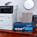 BROTHER® CYAN HIGH YIELD TONER CARTRIDGE, TN-436C - Like New