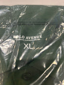 POLO AVENUE MEN'S CLASSIC POLO GOLF SHIRT SIZE XL - SIZE XL - HUNTER - Brand New
