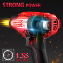 ECARKE CORDLESS HEAT AIR GUN (TOOL ONLY) - RED - Like New