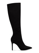 Cufflinks Inc. Women's Rajel Faux Tall Knee-High Boots 12 Medium - Black Mc, 12 - Brand New
