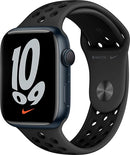 Apple Watch Nike 7 GPS 41mm Midnight Aluminum - Anthracite/Black Nike Sport Like New