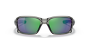OAKLEY STRAIGHTLINK SUNGLASSES - GRAY INK FRAME, PRIZM JADE LENSES, 61-17-132 - Like New