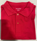 POLO AVENUE MEN'S - SIZE: MEN 2XL - RED - Brand New