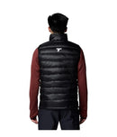 WO8959 Columbia Men Arctic Crest Down Vest Black M - Brand New