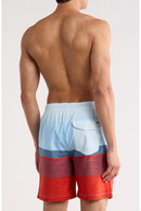HURLEY OMBRÉ VOLLEY SWIM SHORTS - SIZE: MEN L - SKYLINE - Brand New