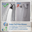 Uvish All Metal 3 Way Shower Diverter Valve, G1/2 73412V - Oil Rubbed Bronze - Like New