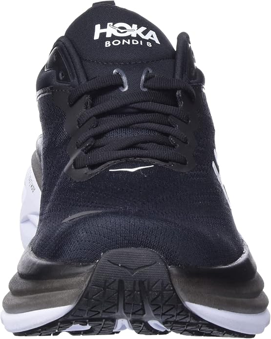 1123202 HOKA ONE ONE Bondi 8 Mens Shoes Black/White Size 13 - Like New