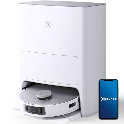 ECOVACS DEEBOT T20 Omni Robot Vacuum and Mop - White - Like New