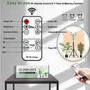 VNFOX Grow Light for Indoor 4 Head Tripod Adjustable Light with Stand - Brand New