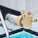 CIPU 1.5 HP In/Above Ground Dual Speed Pool Pump 115V 5196GPH - GREY - Brand New