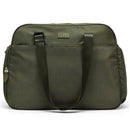 ELLE LUGGAGE WAYFARER 40L MONOGRAM WEEKENDER TOTE BAG - OLIVE GREEN - Brand New